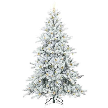 Albero di Natale Artificiale con Rami Pieghevoli 240 cm PVC