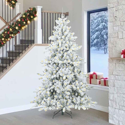 Albero di Natale Artificiale con Rami Pieghevoli 240 cm PVC