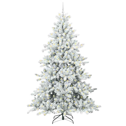 Albero di Natale Artificiale con Rami Pieghevoli 240 cm PVC