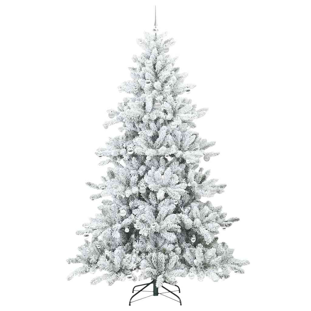 Albero di Natale Artificiale con Rami Pieghevoli 240 cm PVC