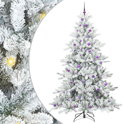 Albero di Natale Artificiale con Rami Pieghevoli 240 cm PVC