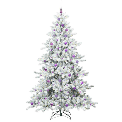 Albero di Natale Artificiale con Rami Pieghevoli 240 cm PVC