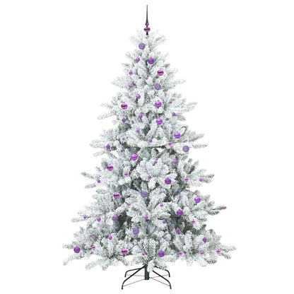 Albero di Natale Artificiale con Rami Pieghevoli 240 cm PVC