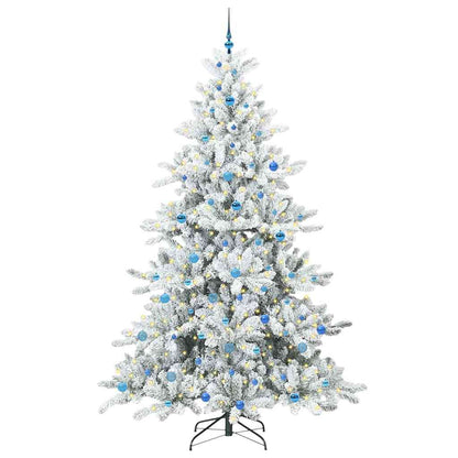 Albero di Natale Artificiale con Rami Pieghevoli 240 cm PVC