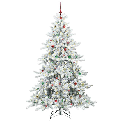 Albero di Natale Artificiale con Rami Pieghevoli 240 cm PVC