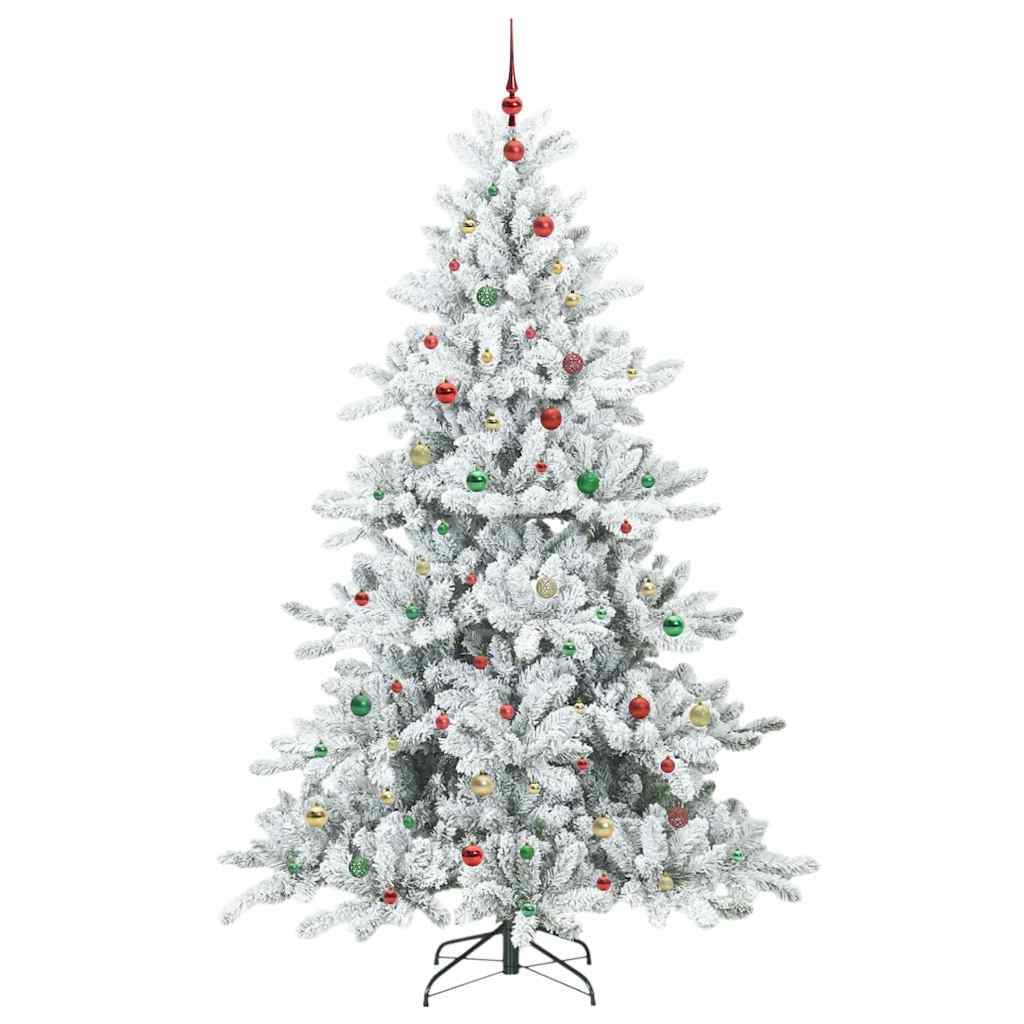 Albero di Natale Artificiale con Rami Pieghevoli 240 cm PVC