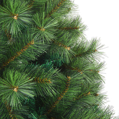 Albero di Natale artificiale con 300 LED Verde 210 cm PE e PVC | homemem39
