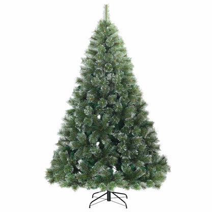 Albero di Natale artificiale con 300 LED Verde 180 cm PE e PVC
