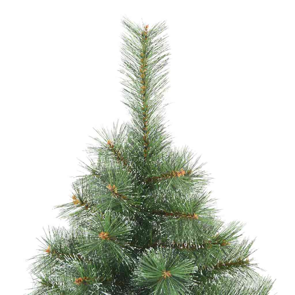 Albero di Natale artificiale con 300 LED Verde 180 cm PE e PVC