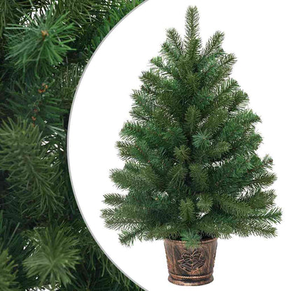 Albero di Natale artificiale Verde 95 cm PVC, PE e acciaio