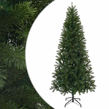 Albero di Natale artificiale Verde 210 cm PVC, PE e acciaio