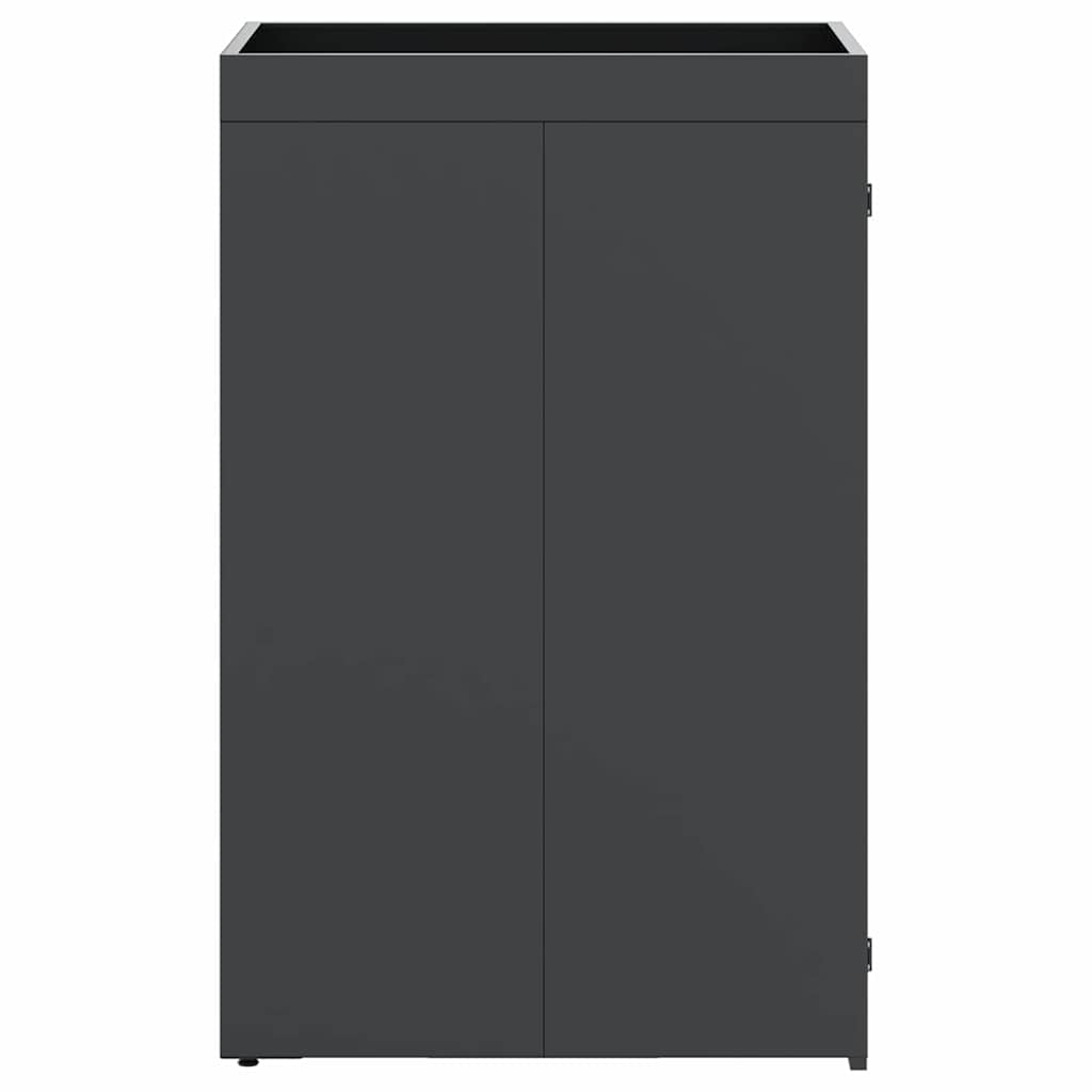 Deposito per bidone con tetto da fioriera per bidone singolo da 240L