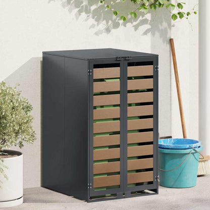 Magazzino per contenitori con coperchio sollevabile a gas per contenitore da 240L