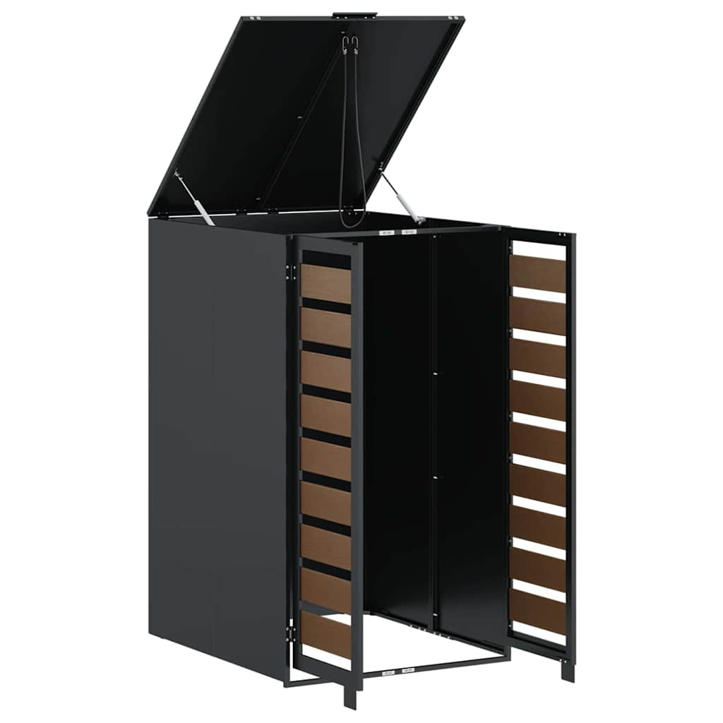 Magazzino per contenitori con coperchio sollevabile a gas per contenitore da 240L