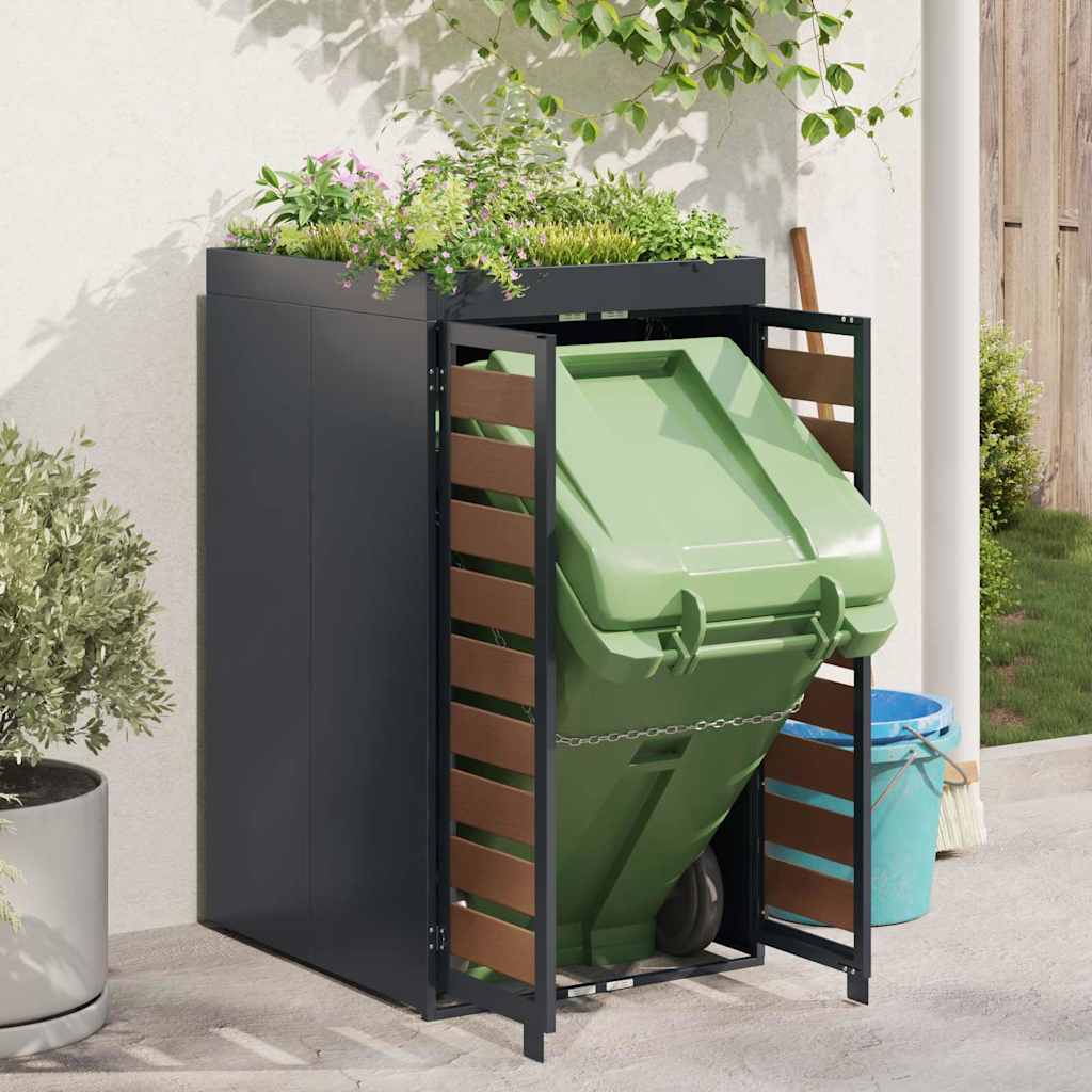 Magazzino per contenitori con tetto per vaso per contenitore da 240L