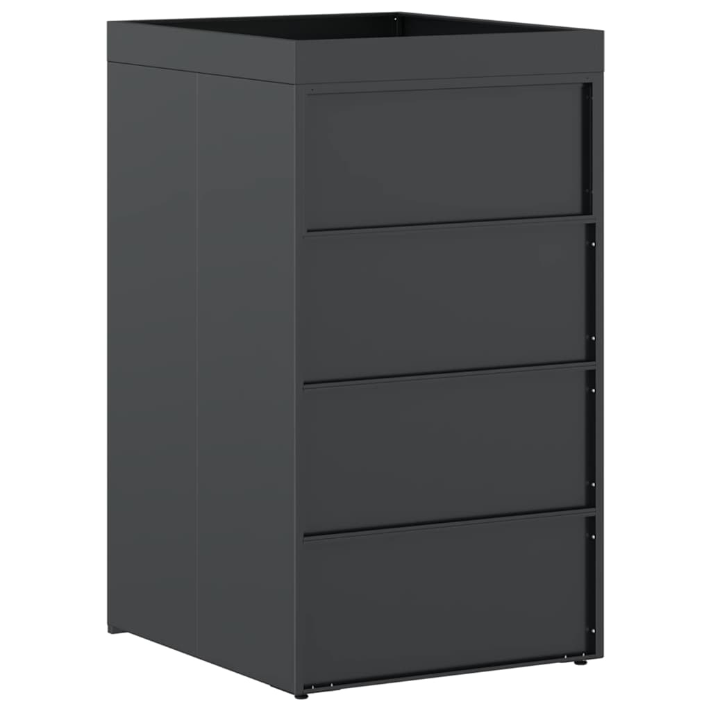 Magazzino per contenitori con tetto per vaso per contenitore da 240L