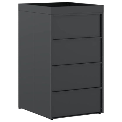 Magazzino per contenitori con tetto per vaso per contenitore da 240L