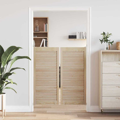 Porta per Armadio 2 pcs Naturale 140.5 x 2.1 x 49.5 cm