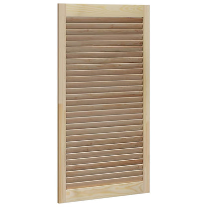 Porta per Armadio 2 pcs Naturale 140.5 x 2.1 x 49.5 cm
