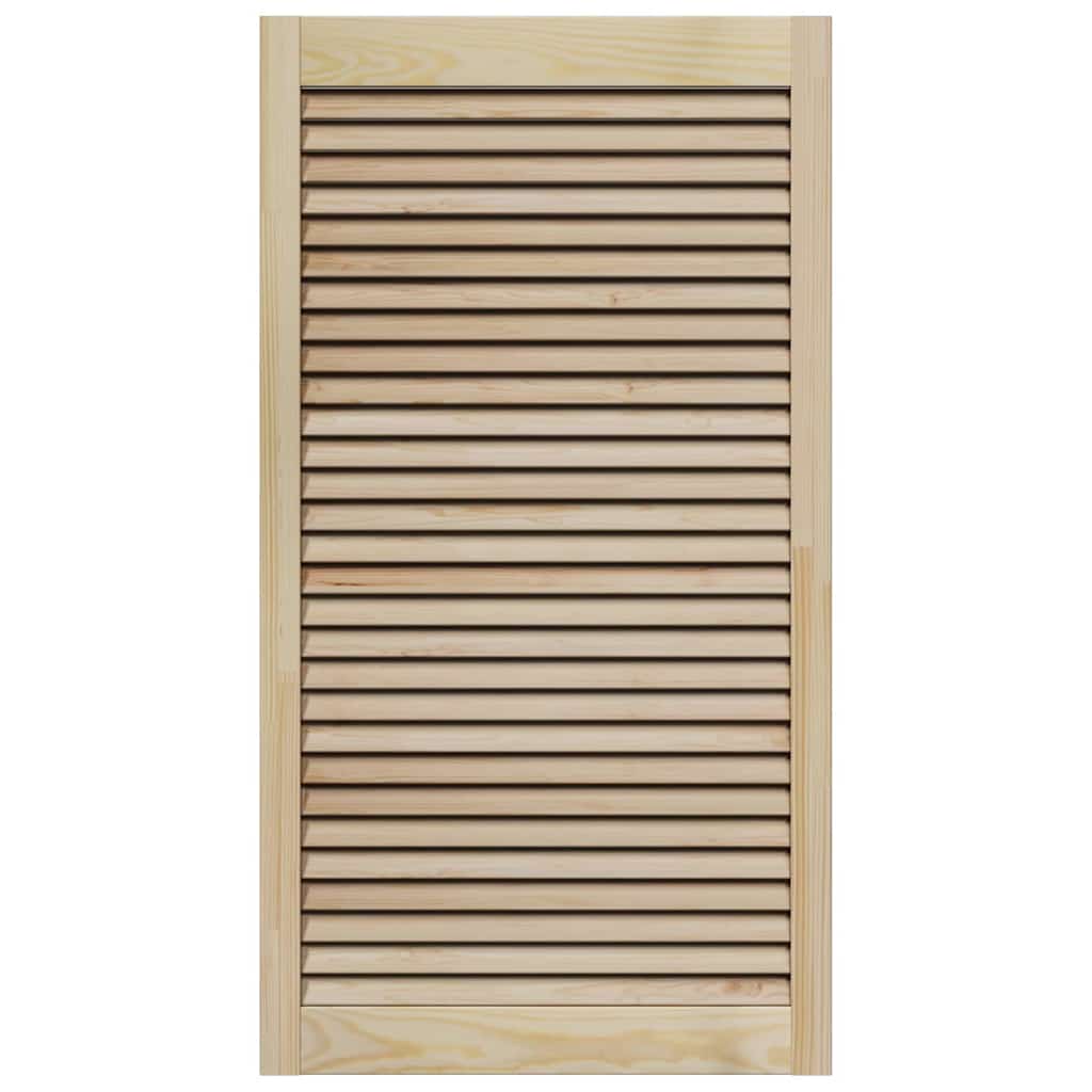 Porte per Armadi con porta 2 pcs Marrone 110 x 59.5 x 2.1 cm