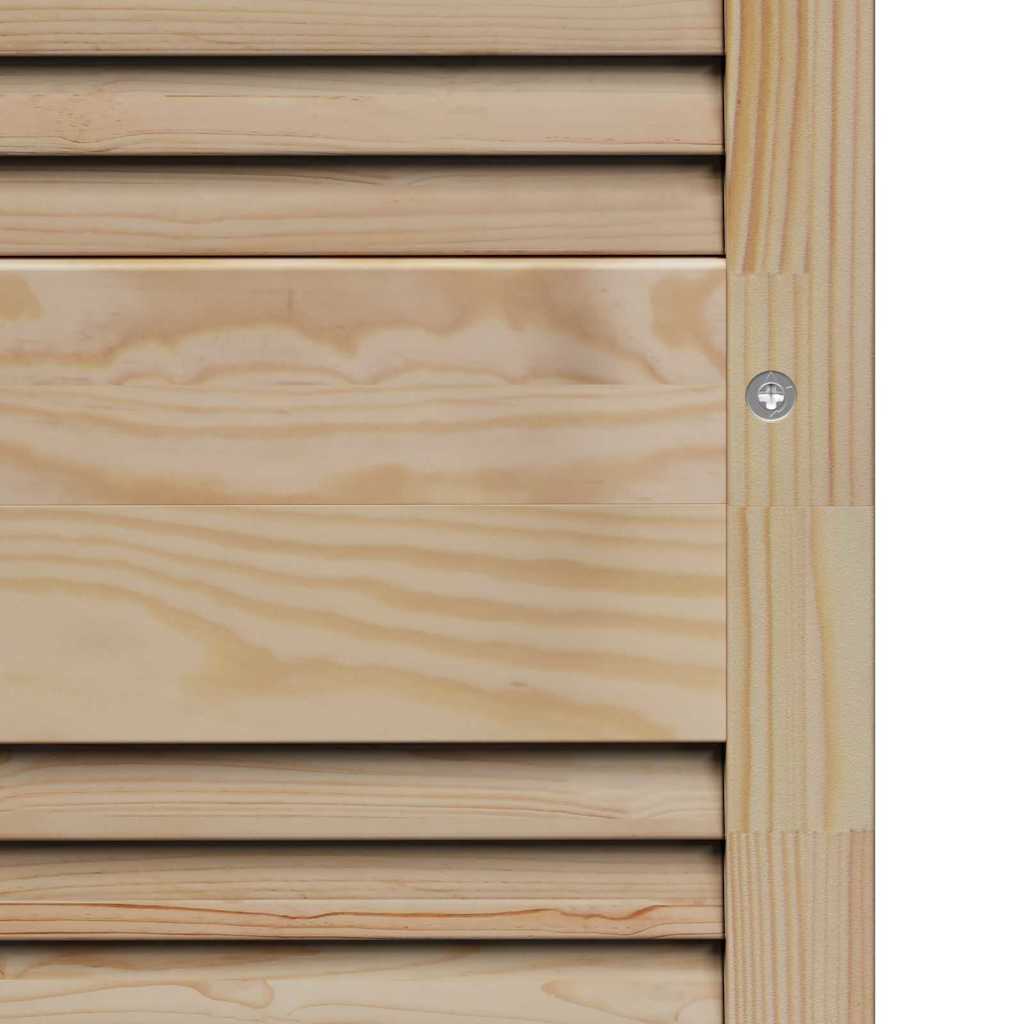 Porte per Armadi Altro 2 pcs Marrone 140.5 x 39.5 x 2.1 cm