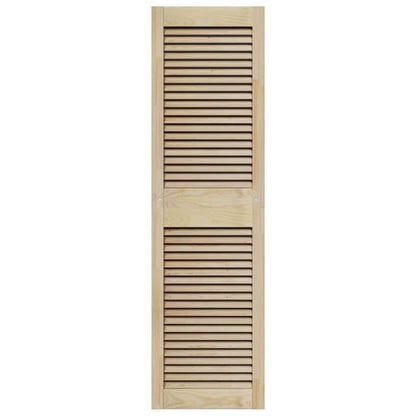 Porta per Armadio 2 pcs Naturale 140.5 x 2.1 x 49.5 cm