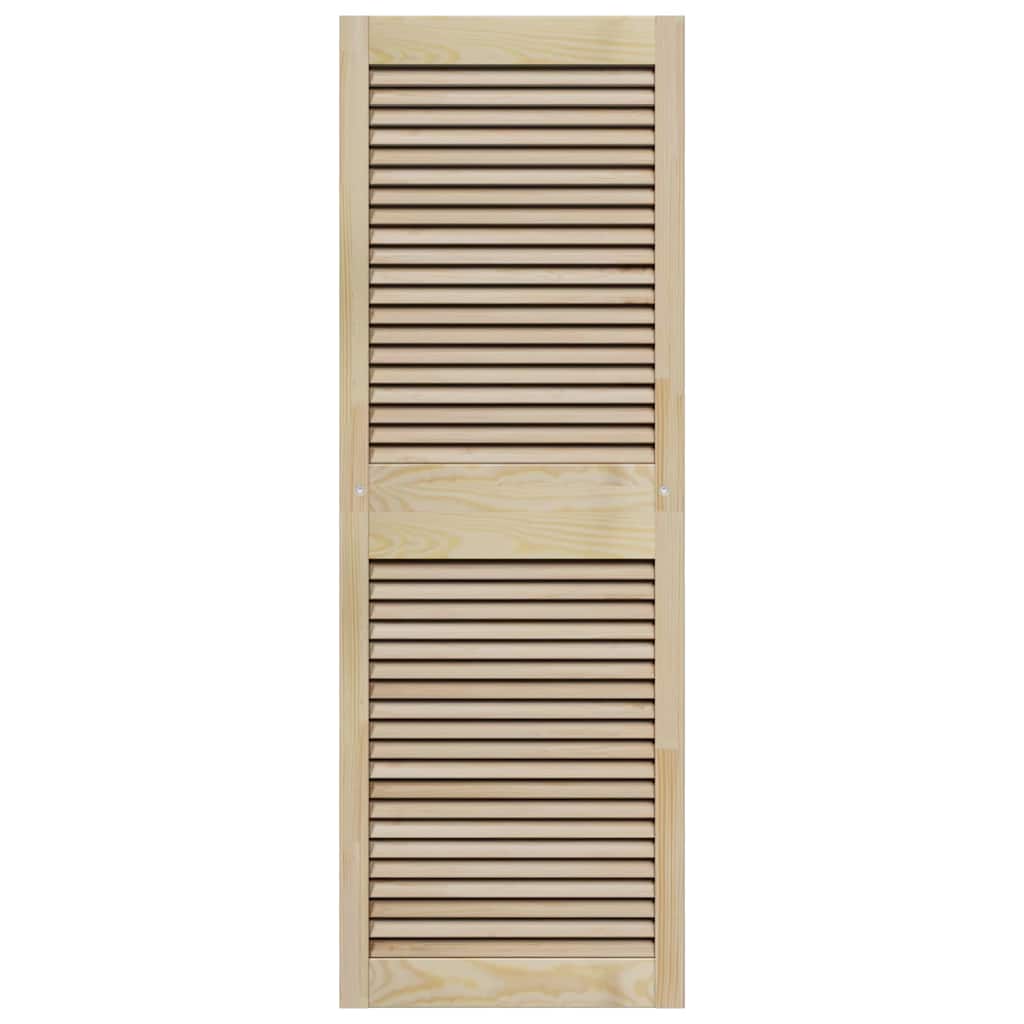 Porta per Armadio 2 pcs Naturale 140.5 x 2.1 x 49.5 cm