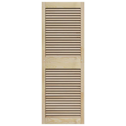 Porta per Armadio 2 pcs Naturale 140.5 x 2.1 x 49.5 cm