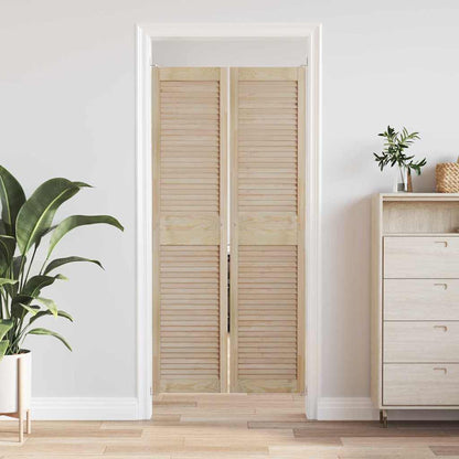 Porte per Armadi Altro 2 pcs Marrone 170 x 39.5 x 2.1 cm