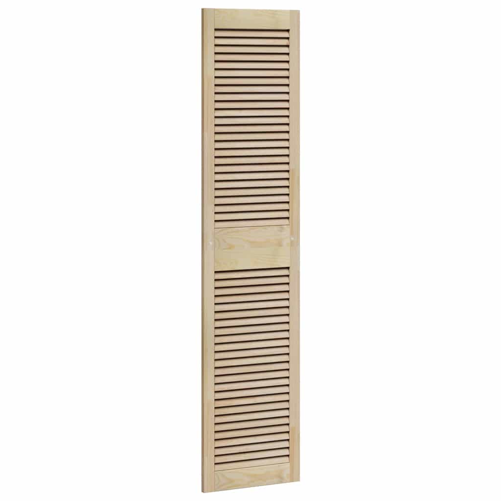 Porta per Armadio 2 pcs Naturale 140.5 x 2.1 x 49.5 cm