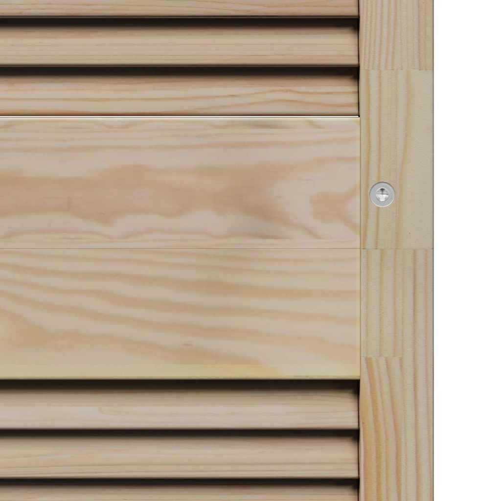 Porte per Armadi Altro 2 pcs Marrone 170 x 49.5 x 2.1 cm