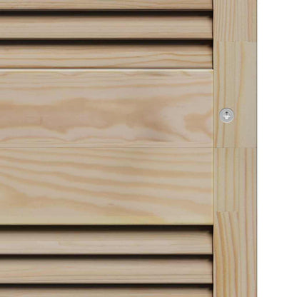 Porte per Armadi Altro 2 pcs Marrone 170 x 49.5 x 2.1 cm