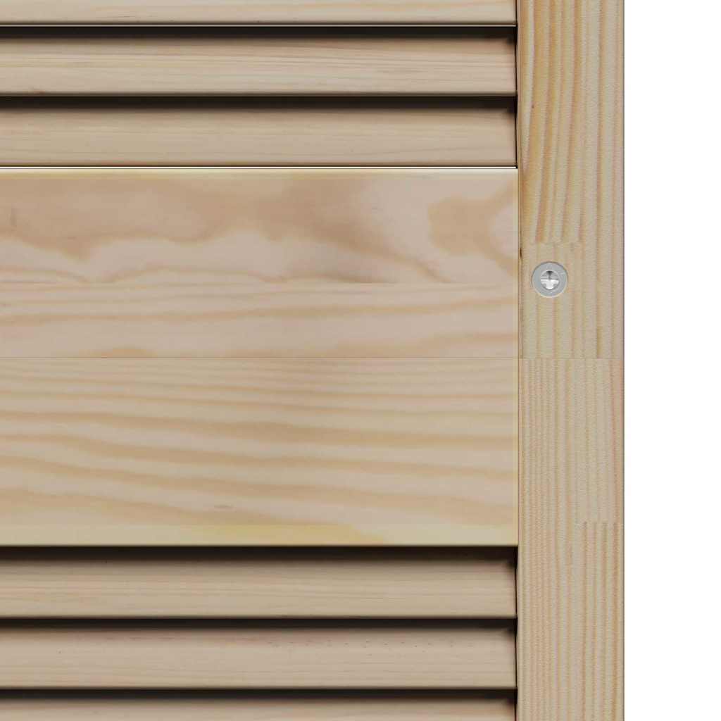 Porta per Armadio con porta 2 pcs Naturale 170 x 2,1 x 59,5 cm | homemem39