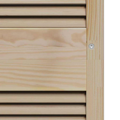 Porta per Armadio con porta 2 pcs Naturale 170 x 2,1 x 59,5 cm | homemem39