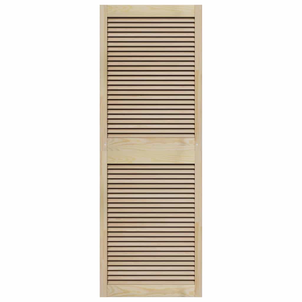 Porta per Armadio 2 pcs Naturale 140.5 x 2.1 x 49.5 cm