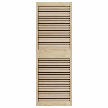 Porta per Armadio 2 pcs Naturale 140.5 x 2.1 x 49.5 cm