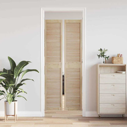 Porte per Armadi Altro 2 pcs Marrone 201 x 39.5 x 2.1 cm