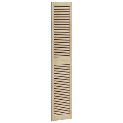 Porte per Armadi Altro 2 pcs Marrone 201 x 39.5 x 2.1 cm