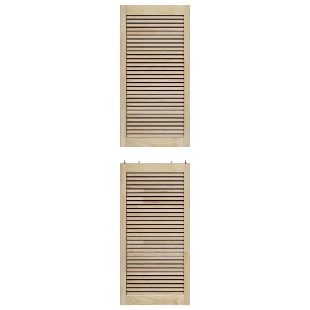 Porta per Armadio con porta 2 pcs Naturale 201 x 2,1 x 49,5 cm | homemem39
