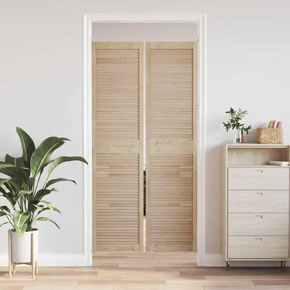 Porta per Armadio con porta 2 pcs Naturale 201 x 2,1 x 49,5 cm