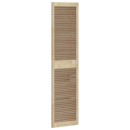 Porta per Armadio con porta 2 pcs Naturale 201 x 2,1 x 49,5 cm