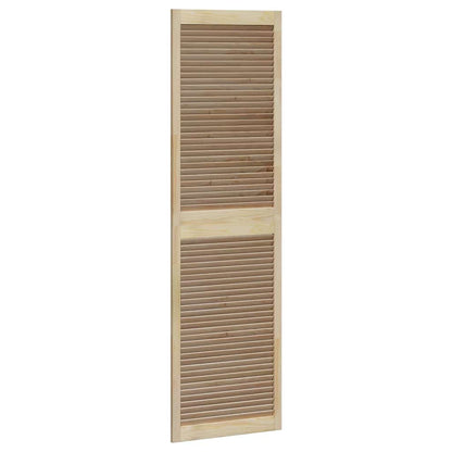 Porta per Armadio 2 pcs Naturale 140.5 x 2.1 x 49.5 cm