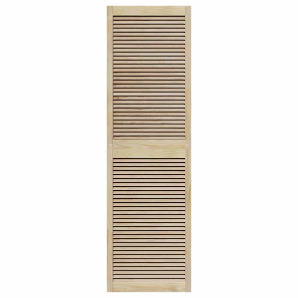 Porta per Armadio 2 pcs Naturale 140.5 x 2.1 x 49.5 cm