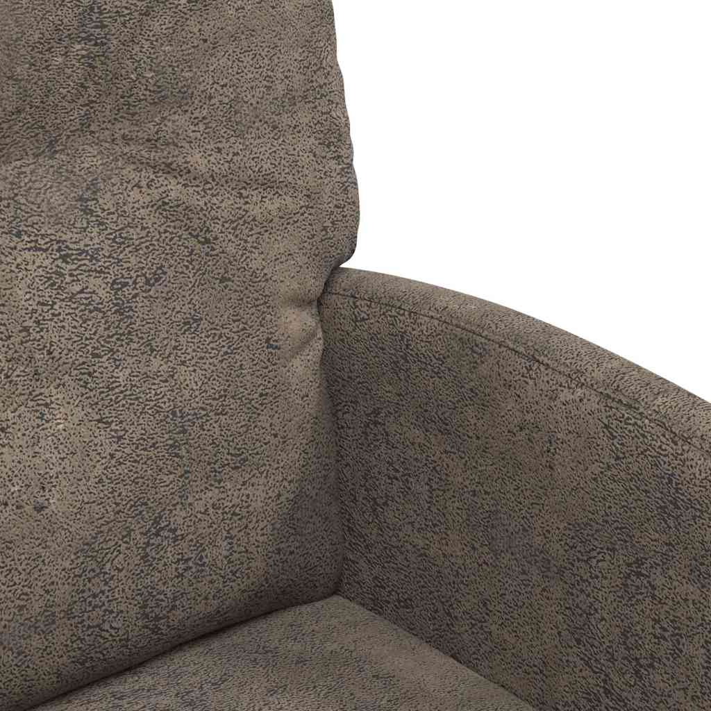 Sedie da Pranzo con Ruote 2 pcs Grigio scuro 57 x 67 x 95 cm