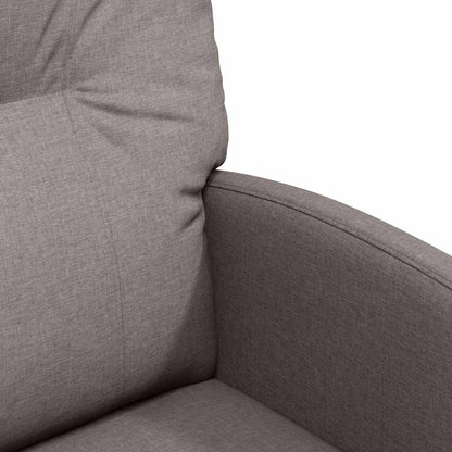 Sedie da Pranzo con Ruote 2 pcs Talpa 57 x 67 x 95 cm Tessuto