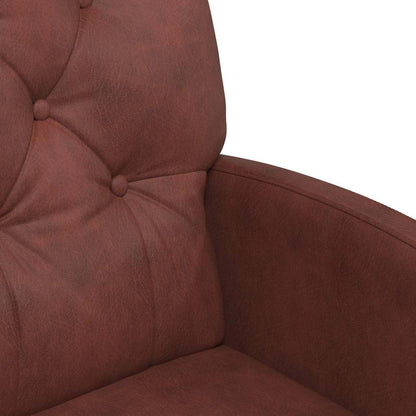 Sedie da Pranzo con Ruote 2 pcs Marrone lucido 58 x 67 x 97 cm