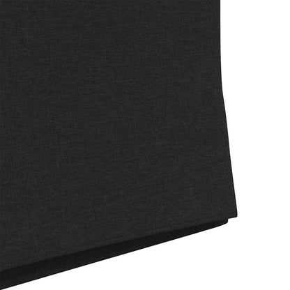 Sedie da pranzo 2 pcs Nero 57 x 67 x 95 cm Tessuto