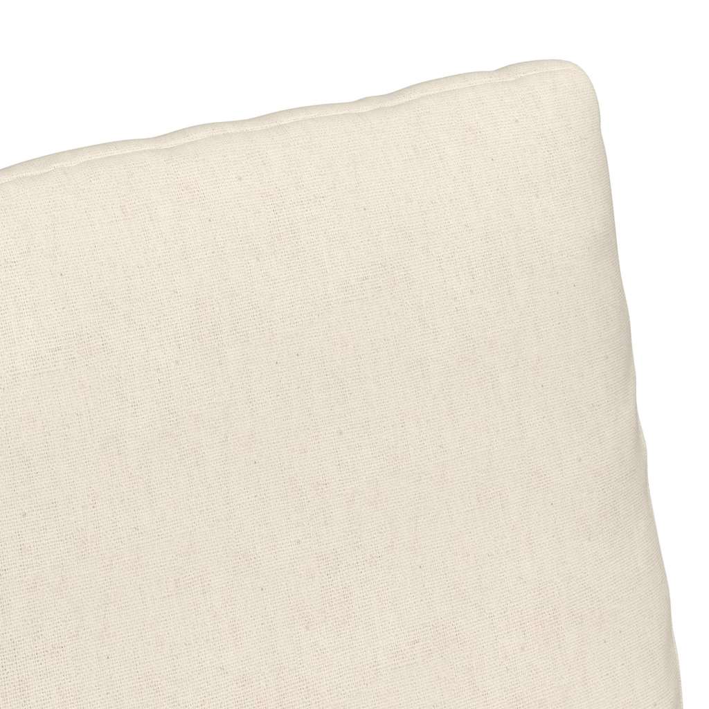 Sedie da pranzo 2 pcs Beige 57 x 67 x 98 cm Tela