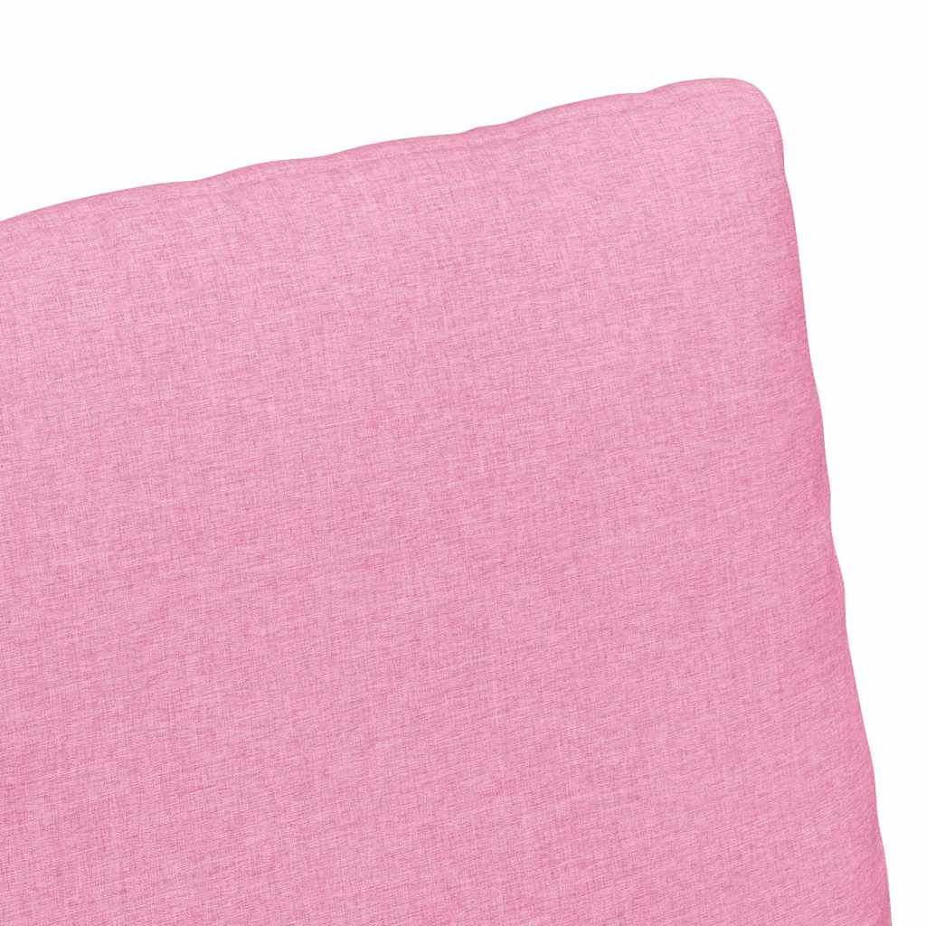 Sedie da pranzo 2 pcs Rosa 57 x 67 x 98 cm Tessuto