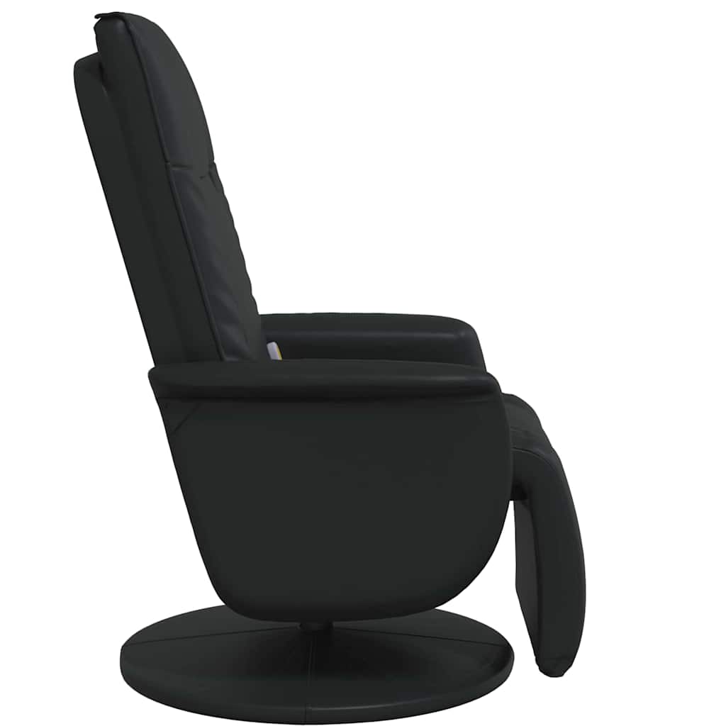 Poltrona reclinabile con massaggio Nero 71 x 90 x 105 cm | homemem39